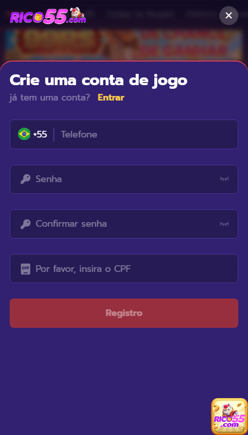 Junte-se ao rico55.com: Comece Sua Jornada de Sucesso